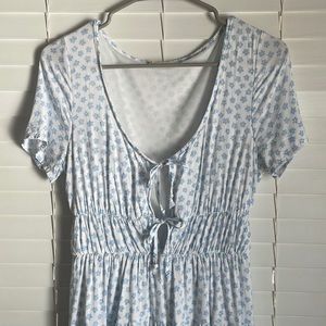 L.A. HEARTS light blue and white floral dress